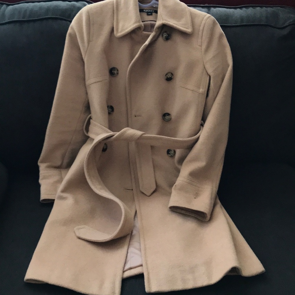 Stylish Tan Trench Coat
